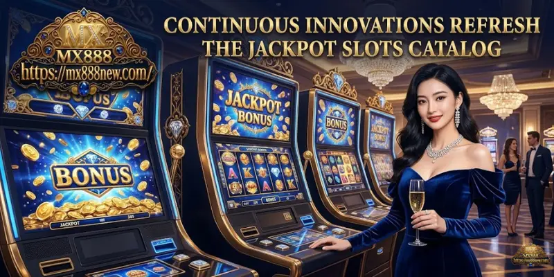 Continuous Innovations Refresh The Jackpot Slots Catalog