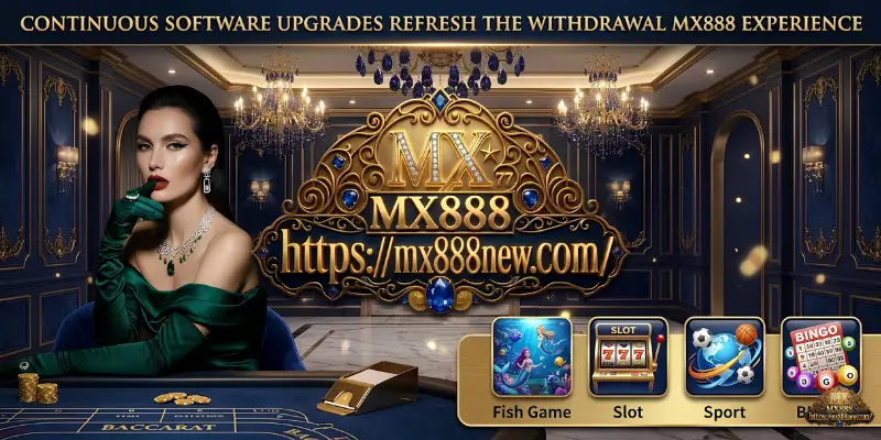 Withdrawal MX888 Continuous Software Upgrades Refresh the Withdrawal MX888 Experience