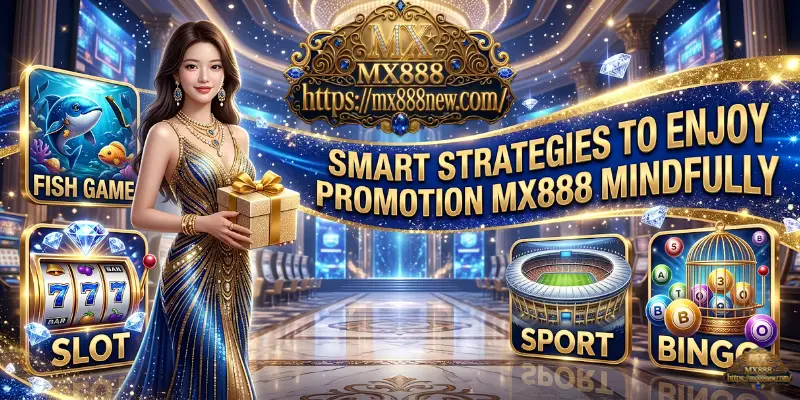Smart Strategies To Enjoy Promotion MX888 Mindfully